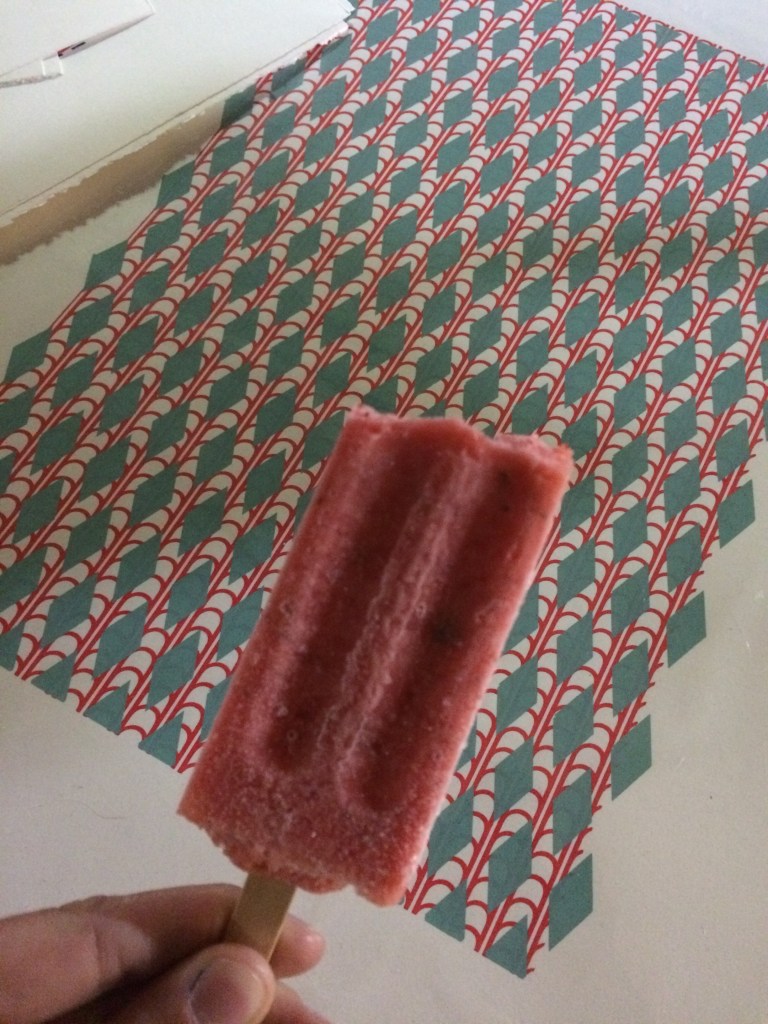 A treat at the end of the night that matched my print perfectly! 